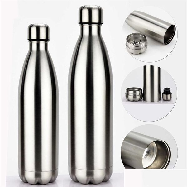 

storage bottles jars diversion water bottle secret stash pill organizer can safe stainless steel tumbler ing spot for money bonus dhivb