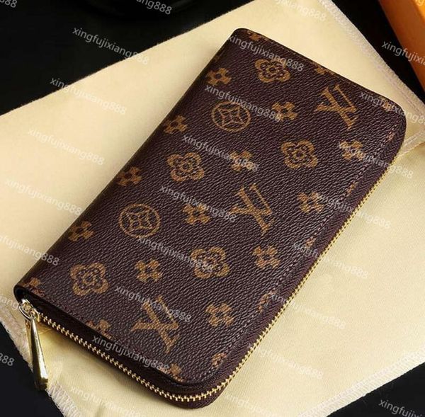 

designer fashion women clutch wallet leather wallet single zipper wallets l, Red;black