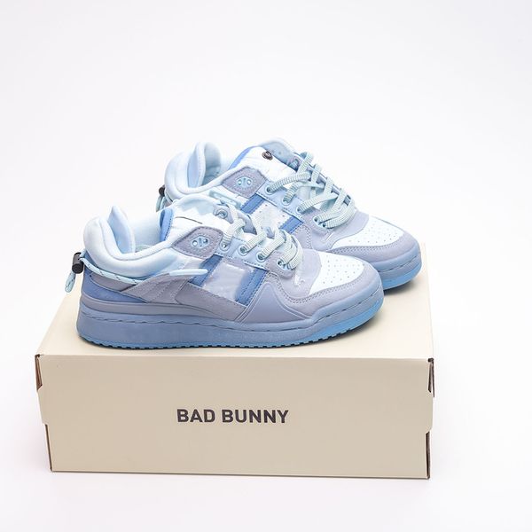 

shoes running forum buckle low bad bunny blue tint sneaker