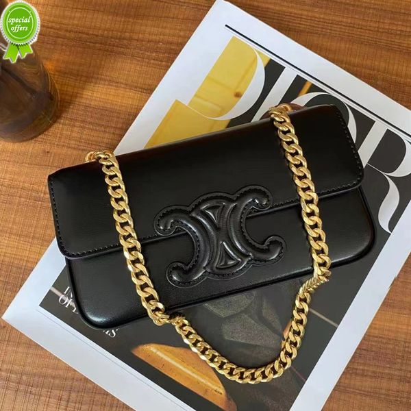 

designer clutch bag evening clutches purses ladies handbags 2022 new leather women's triumphal arch armpit chain