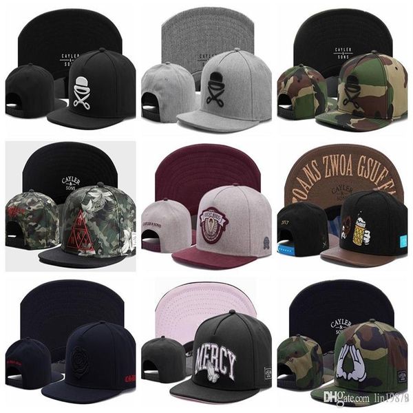 

2019 arrivel cayler & sons camo baseball caps gorras bones hip hop cap flat-brimmed hat snapback cap hats for men and women262w, Blue;gray