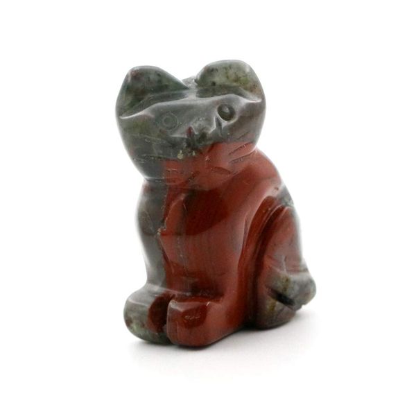 

stone hand carved healing crystals cat figurines statues home decor kitten 1 6 inches africa bloodstone drop delivery 2022 carshop2006 amyys, Black