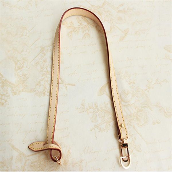 

1 2 46cm luxury short straps replacement genuine leather bag handle2364, Black