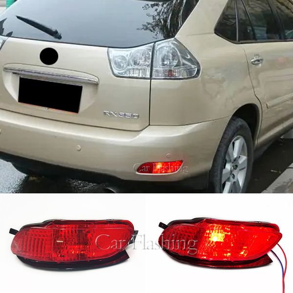 

rear bumper reflector light for lexus rx300 rx330 rx350 2003 2004 2005 2006 2007 2008 tail brake fog lamp cover