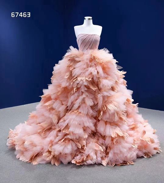 

special occasion dresses prom party robe organza long sweet dress romantic light pink sm67463, Black