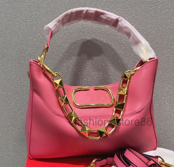 

rivet design style vagrant bags 7a quality fashion classic atmosphere handbag large capacity luxury exquisite bag multiple colors available