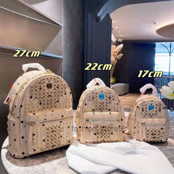 

diamond punk backpack schoolbag male and female student travel bag fuiw