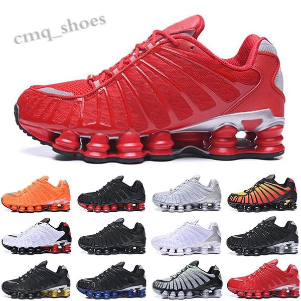 

news shoes for mens 3m reflective tl sunrise university red clay orange lime triple black athletic sports sneakers size 40-46 wt07325v, Black;brown