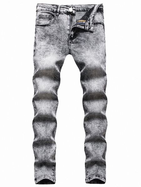 

men's jeans men slant pocket skinny jeans 2022 new w4gt#, Blue