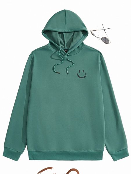 

men's hoodies & sweatshirts men cartoon graphic drawstring hoodie 84xw#, Black