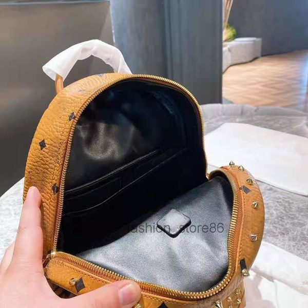 

diamond punk backpack schoolbag male and female student travel bag fuiw 55yc