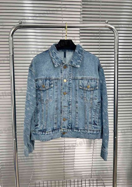 

womens jacket classic letters patterned loose denim jackets fashion brand autumn and winter jacket luxury designer women clothing, Black;brown
