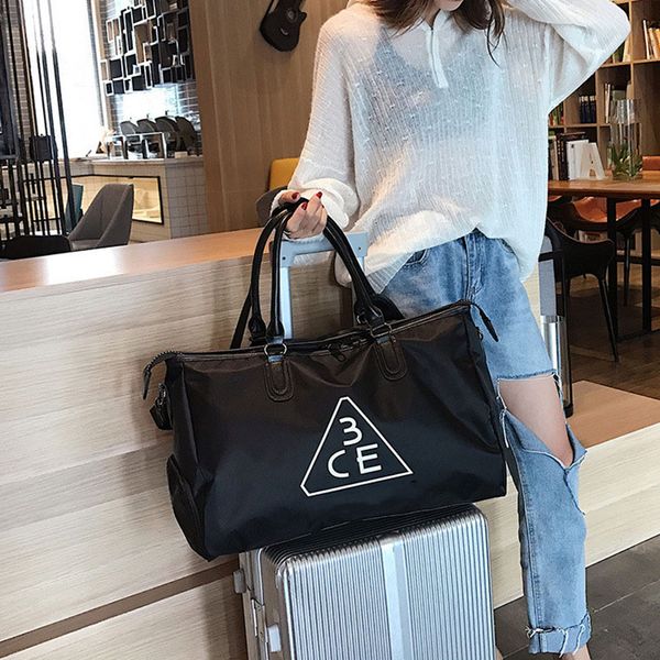 

short travel bag hand travel luggage waterproof oxford cloth