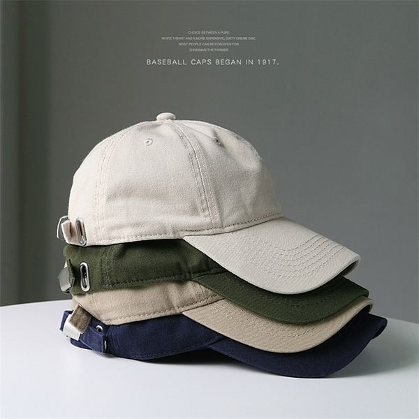 

s sleckton cotton baseball cap for men and women fashion solid hat dad washable summer sun wholesale 220905, Black;white