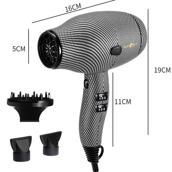 

hair dryers professional high speed dryer temeperature control salon cold wind negative ionic blow 220905