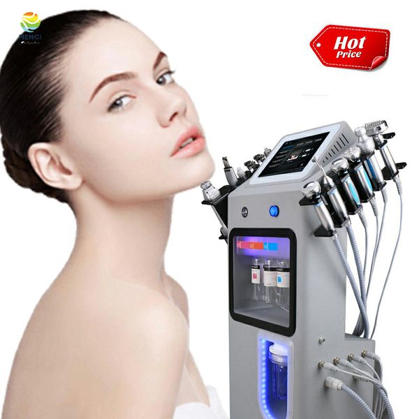 

beijing microdermabrasion 12 in 1 oxygen ultrasonic small bubble skin tightening black head removal beauty equipment ce 2022