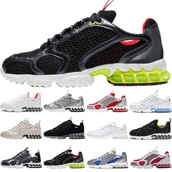 

shoes zoom spiridon caged triple black white red beige men women drop 227q