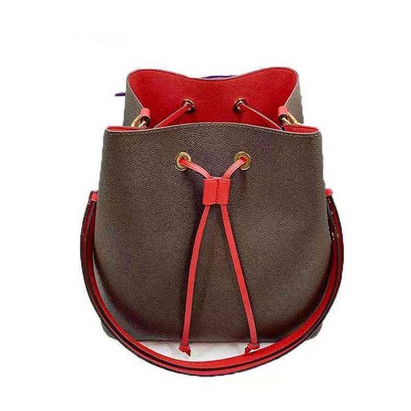 

luxurys designers single shoulder crossbody bag bucket handbags fashion women's bags old flower purses women brand letter genuine