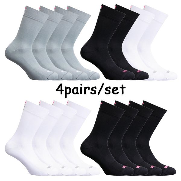 

sports socks cycling outdoor racing mountain compression road bike breathable calcetines ciclismo 220905, Black