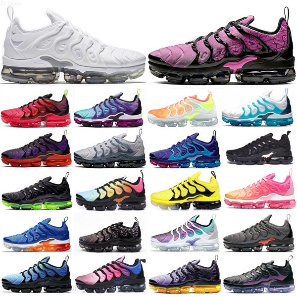 

tn plus se game royal mens running shoes triple black hyper violet ice blue anthracite hornets aqua sports trainers sneakers shoes 36-45