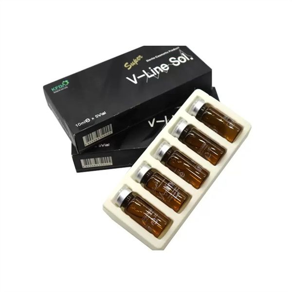 

korea super v-line sol 5 vials 10ml fat burning aqualyx weight slimming