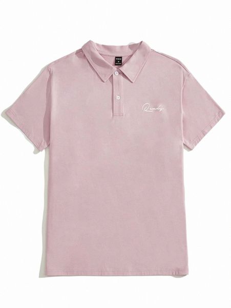 

men's polos men letter graphic polo shirt 2022 new i2ik#, White;black