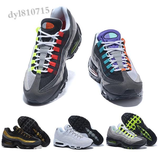 

men shoes triple black white laser fuchsia red orbit bred aqua neon mens trainers sports womens sneakers size 36-46 sf07312j, Black;brown