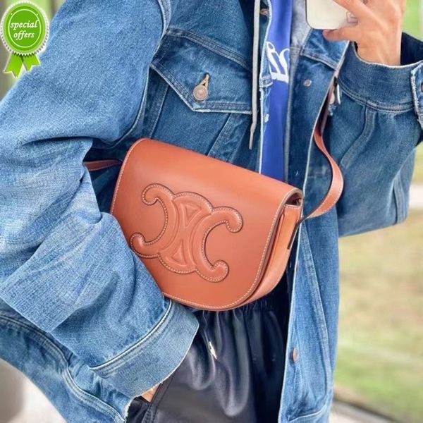 

designer clutch bag evening clutches luxury handbags arc de saddle 2022 new summer women's fashion trend single shoulder msenger