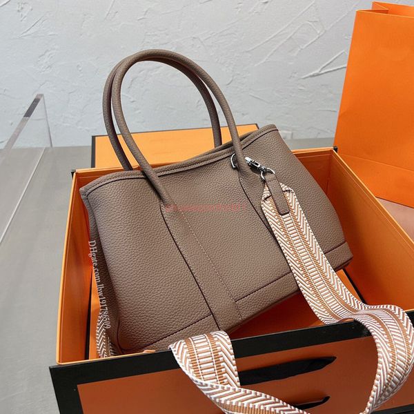 

tote bags designer fashion mommy shopping bag woman super soft leather trim handbags thick strap shoulder bag lady orange black light and