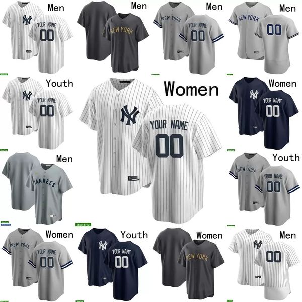 

yankees baseball 99 aaron judge jersey gerrit cole anthony rizzo gleyber torres derek jeter dj lemahieu josh donaldson giancarlo stanton, Blue;black