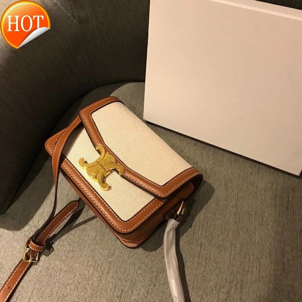 

design women's messenger bag 2022 new middle ancient seri crossbody triumphal arch small square tofu