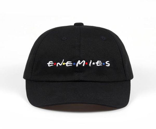 

100 cotton embroidery enemies baseball cap dad hat bone casquette hat snapback caps wearing fitted for men custom hats, Blue;gray