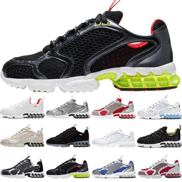 

shoes zoom spiridon caged triple black white red beige men women drop 281g