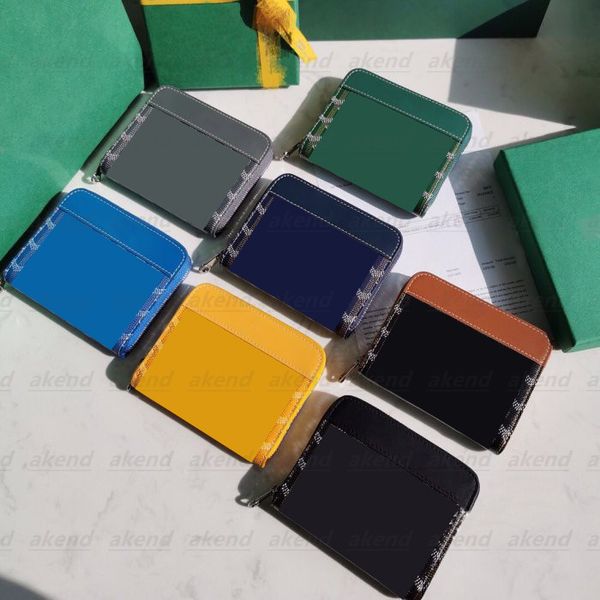 

luxurys quality genuine leather purse card holder matignon designer fashion single wallet men women's holders coin wholesale mini walle, Red;black
