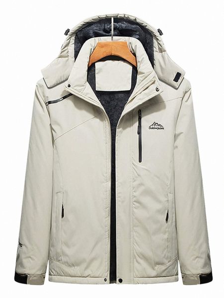 

men's down & parkas men mountain & letter graphic thermal lined hooded winter coat 10mz#, Black