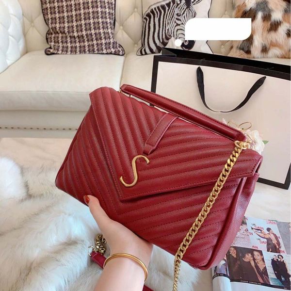 

luxury messager bag designer purse paris genuine leather brand tote woman handbag wallet duffle brand s180 001