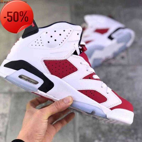 

boots basketball shoes 2021 carmine 6 mens fashion ct8529-106 white black red 6s men trainers sports sneakers 40-47 ni ok ie