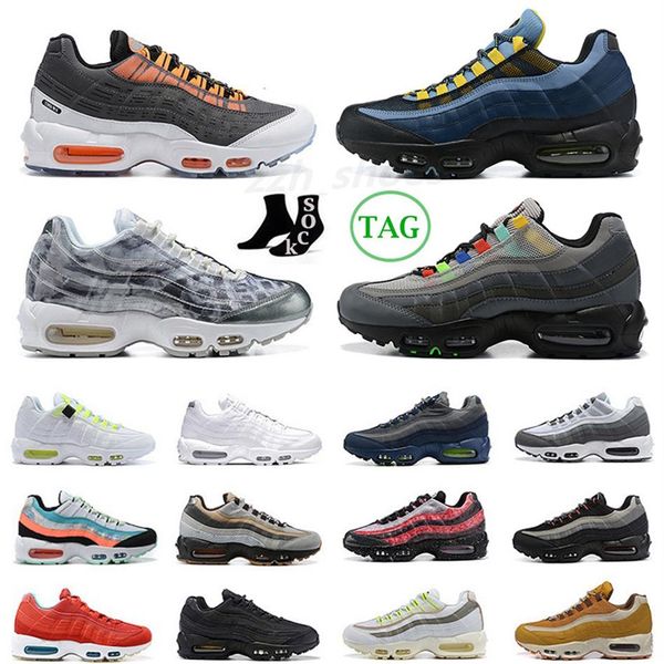 

new drop whole runner men running shoes cushion og sneakers boots authentic walking discount sports size 36-46 pr01247z, Black;brown