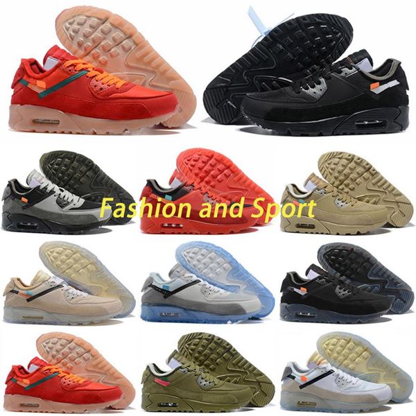 

2021 90 cushion mens running shoes outdoor off road trainers women walking desert ore triple black white racer sneakers size 40-46284l, Black;brown