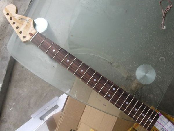 

rosewood fingerboard 21 fret electric guitar neck -17-11 custom shop