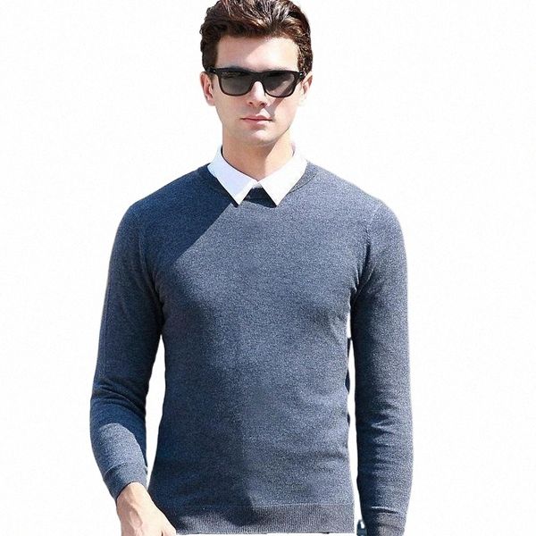 

men's sweaters rand winter mens wool sweater fashion round collar 100% merino casual pullovers men slim fat thin -3xl f8621 men's, White;black