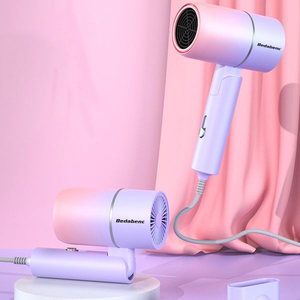 

hair dryers folding negative ion fashion household appliances salon equipment portable 220905