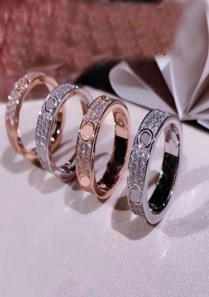 

stainless steel wedding brand designer lovers ring for women men luxury eng, Silver