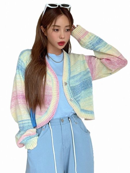 

women's sweaters dazy colorblock drop shoulder cardigan y514#, White;black