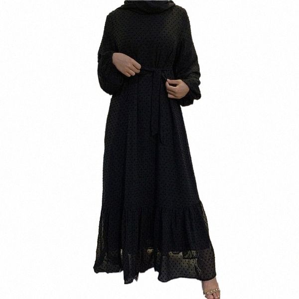 

ethnic clothing ethnic clothing muslim robe islamic for women middle east duibai arab ramadan prayer lace polka stiching elegant abaya belt, Red