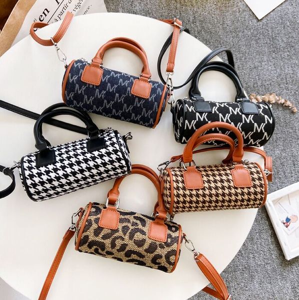 

fashion children pillow handbag letter print baby shoulder bags kids purse good selling, Black