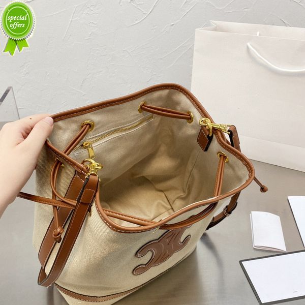 

designer clutch bag evening clutches purses ladies handbags new fashion drawstring portable canvas leather women's leisure one shoulder