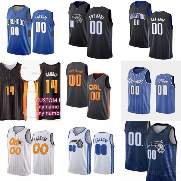 

75th custom jersey orlando''magic''men women youth penny 1''hardaway tracy 1''mcgrady chuma 3 okeke, Black;red