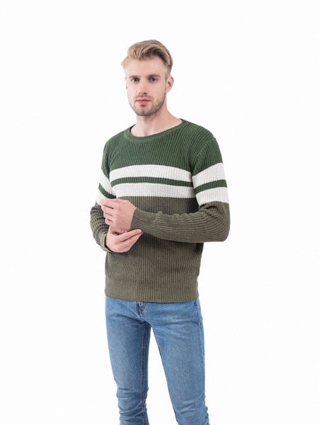 

men's sweaters men striped pattern colorblock sweater r0zw#, White;black