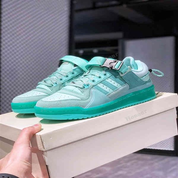 

2021 classic men's and women's running shoes bad pink bunny forum low brown triple black fashion style couple outdoor casual 240l